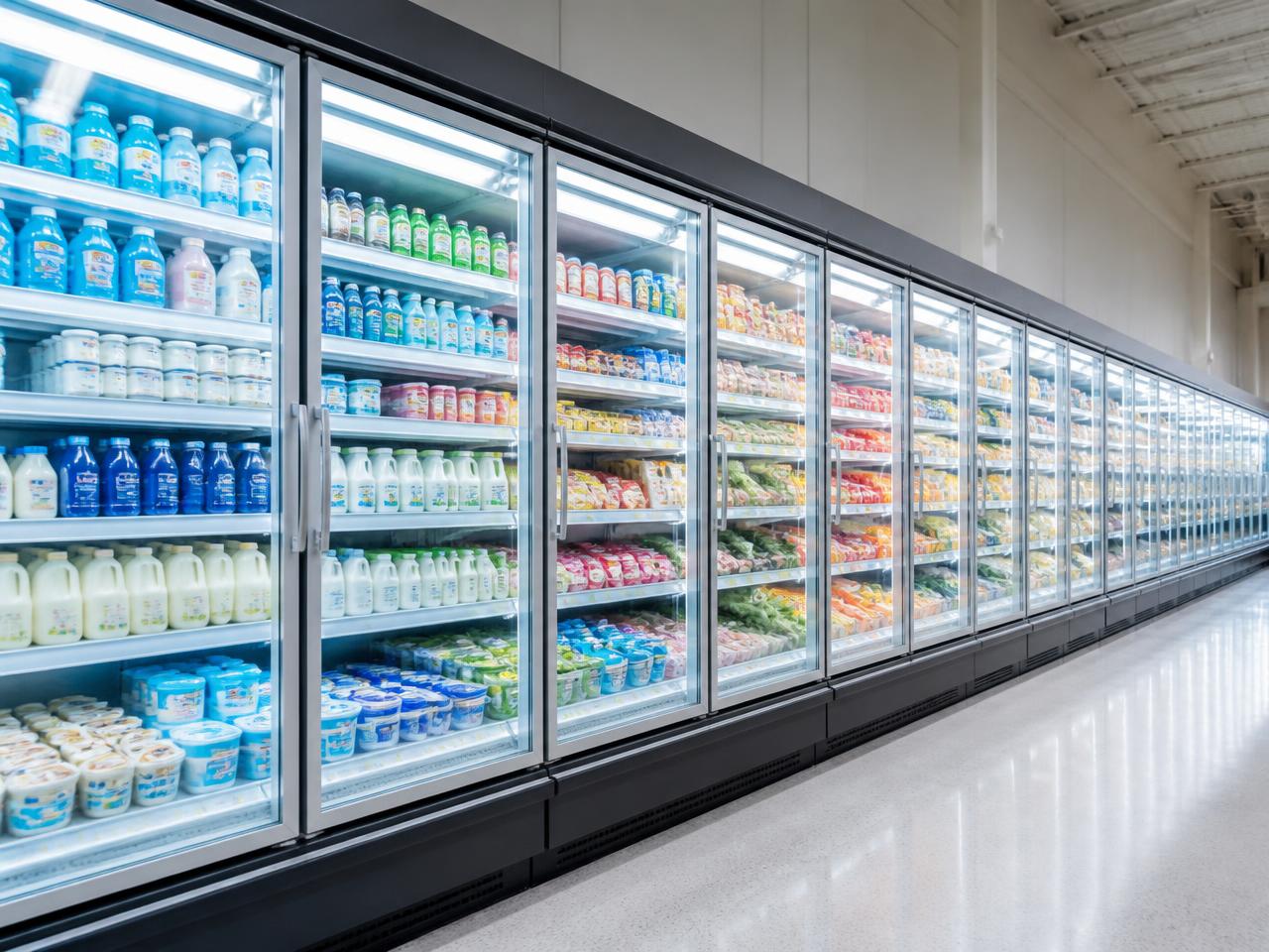 Expositor refrigerado de estabelecimento comercial atendido em São Paulo